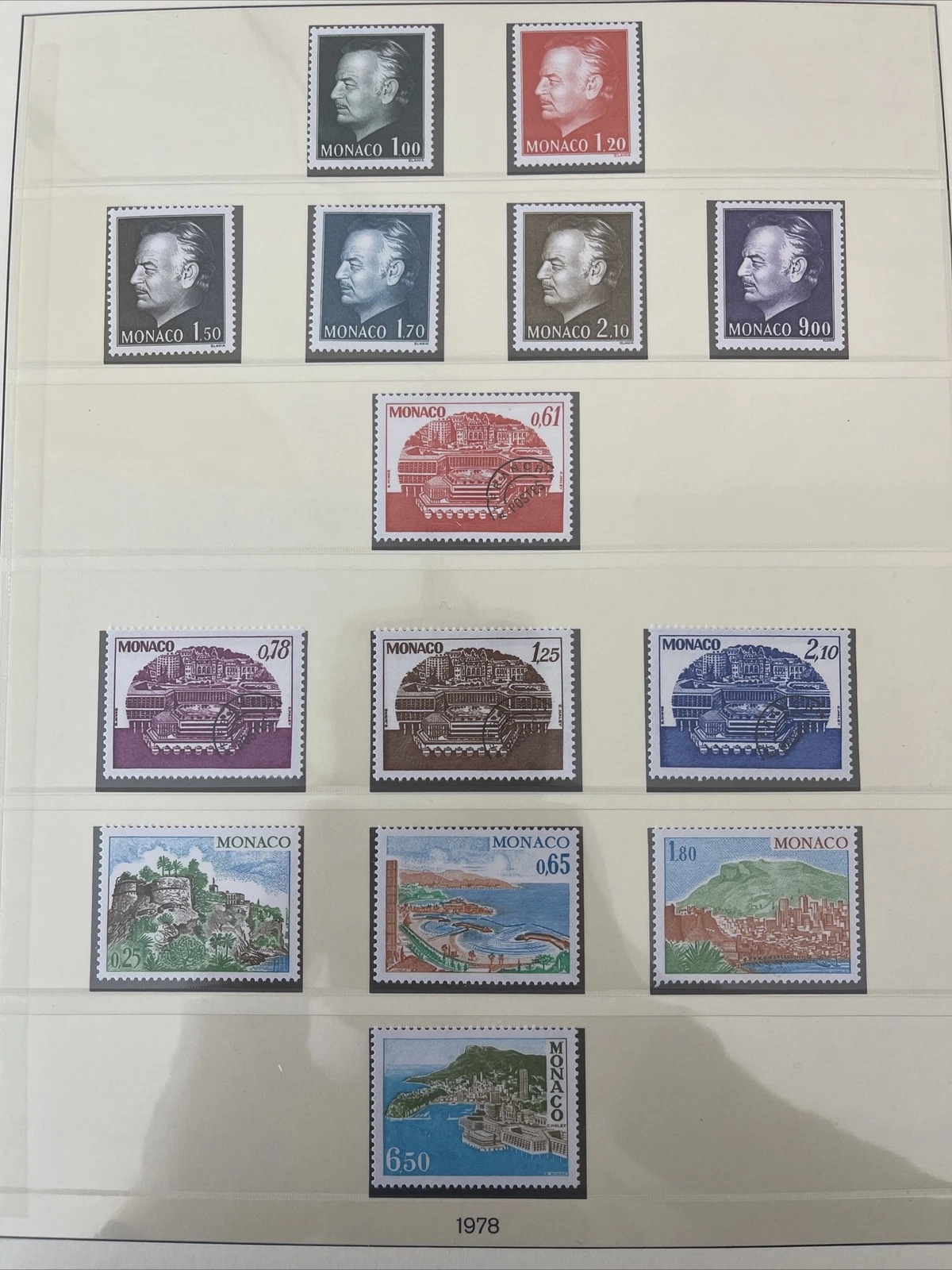Timbres Monaco Neuf Lindner No.186 1978 Page 82