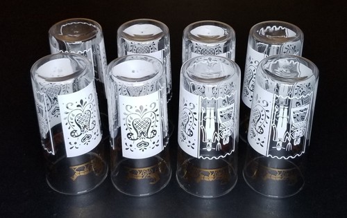 Vintage 1960's Anchor Hocking PA Dutch Amish 15 oz. Glass Tumblers (Set of 2) - Picture 9 of 9