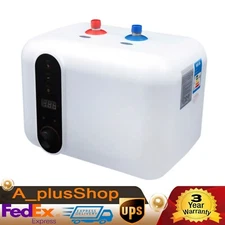 10L Electric Water Heater Mini Compact Tank Storage Under Sink For RV Cabin