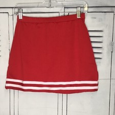 Cheerleading Uniform Red Skirt New Adult Large