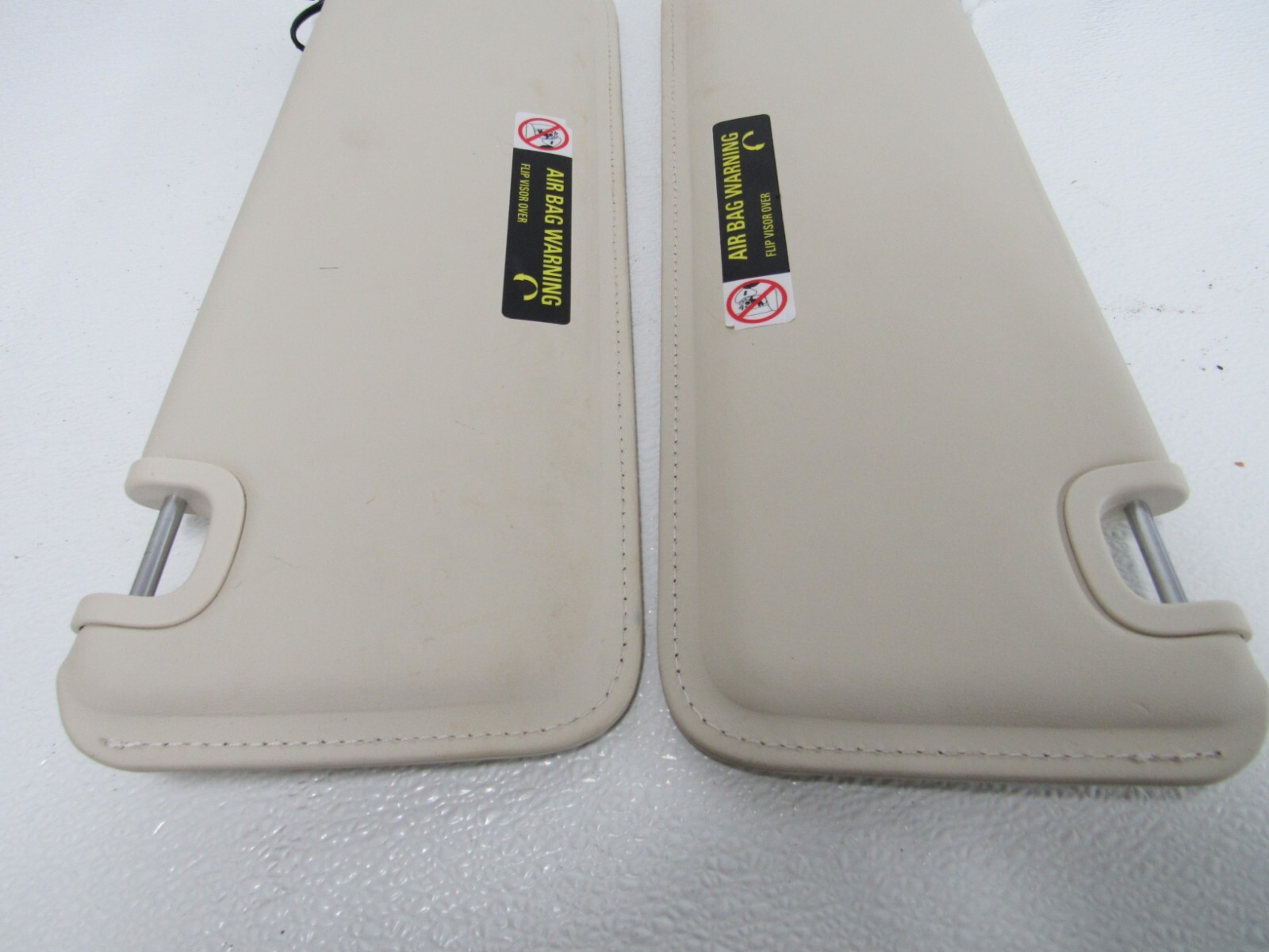 2016 BENTLEY CONTINENTAL GTC GT V8 SUN VISORS DRIVER PASSENGER SET PAIR OEM 6872
