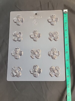 Easter Valentines Day Love Tulips Flowers Spring Chocolate Candy Plastic Mold