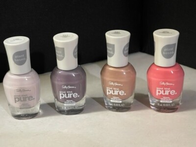 Sally Hansen good kind pure rose petal lavendar honey harmony coral calm 4 total