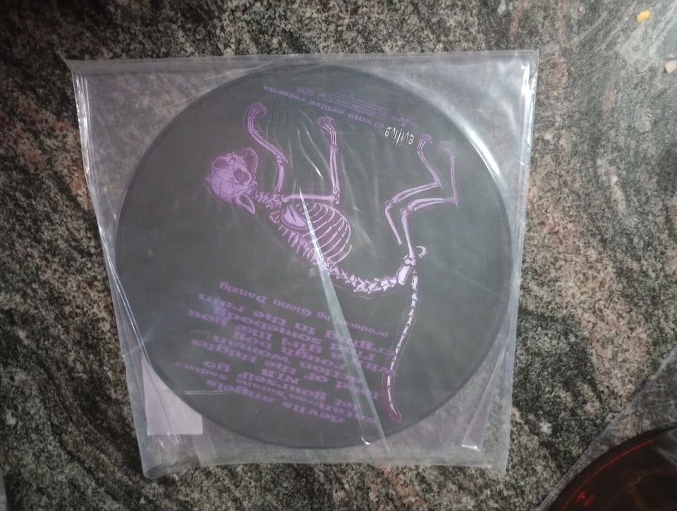Danzig Skeletons Vinyl Picture Disc Limited Release The Misfits Evil Live - Image 2 of 2