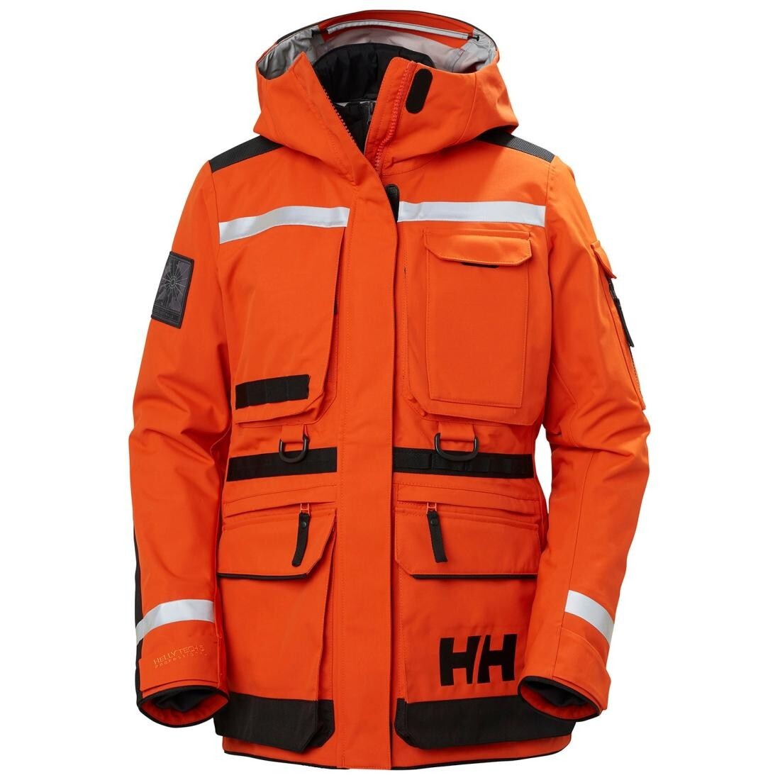 Abrigo parka 3 en 1 Helly Hansen Arctic Patrol para mujer/naranja negro/precio de venta sugerido por el fabricante 1000 GBP