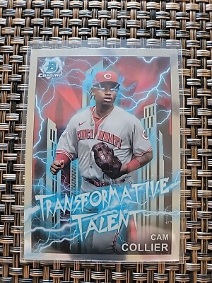 2023 Bowman Draft Cam Collier Transformative Talent Chrome #TT-9 Cincinnati Reds