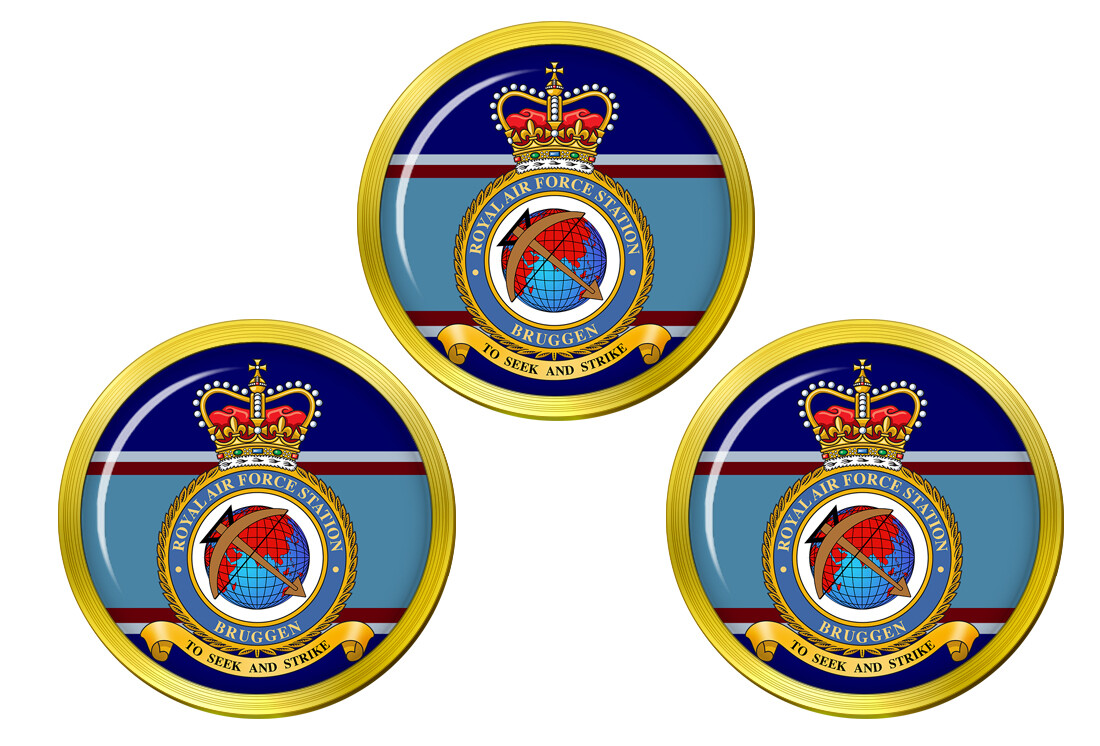 RAF Station Bruggen Golf Ball Markers