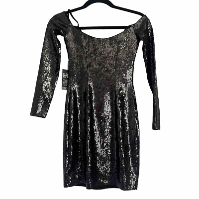 Express Long Sleeve Cocktail Dresses Embellished Cowl Neck Maxi