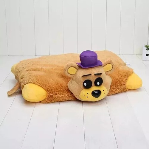FNAF Cuscino Peluche Freddy Foxy Chica Bonnie 43cm x 30Cm Peluche Cuscino/Zaino - Foto 5 di 24
