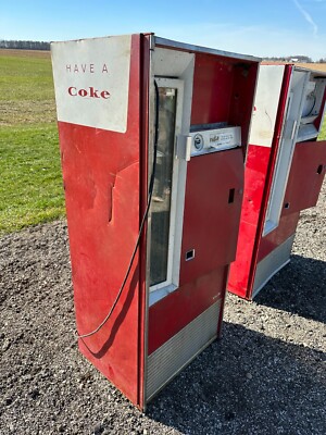 2) Vintage Coke machines Coca-Cola restoration antique Models