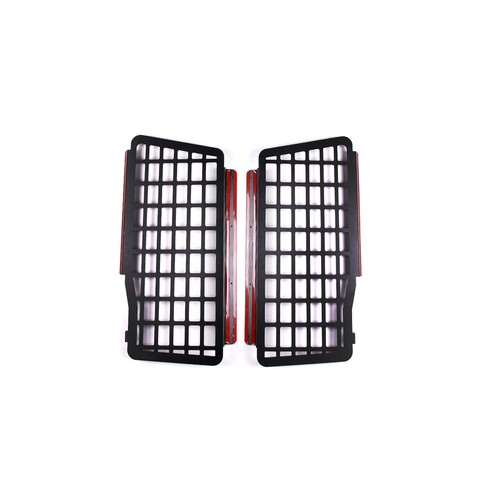 Black Alloy Trunk Storage Shelf Multipurpose Tool Rack For Humme-r H2 2003-2009 - Picture 11 of 11