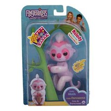 WowWee Fingerlings Interactive Toy Melody Pink Glitter Sloth Baby Pet Toy New