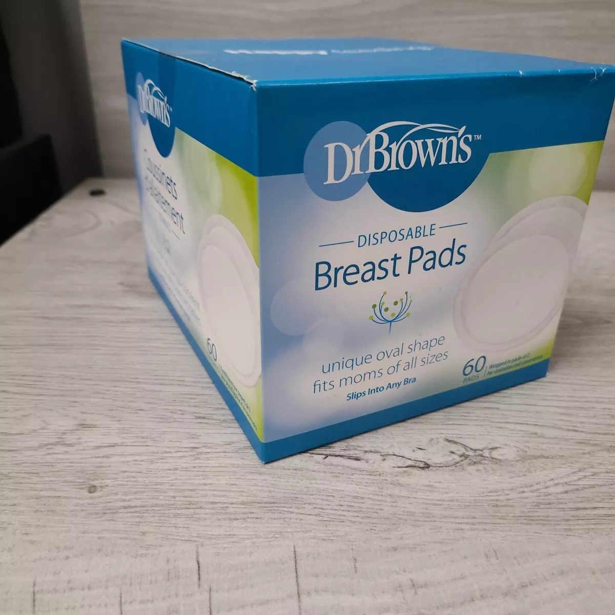 Dr. Brown's Disposable Breast Pads 60 Count New Sealed Box Breastfeeding  Mother