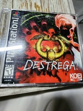 Destrega (Sony PlayStation 1 PS1, 1999) replacement case