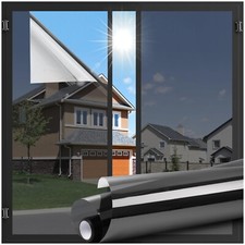LUTE One Way Window Privacy Film, Window Tint for Home, Sun Blocking UV Heat ...
