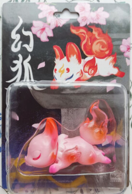Little Sleeping Fox TOKA - Vinyl Figure by Genkosha - MERRY GO ROUND - RARE!