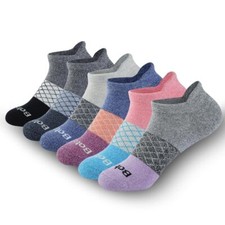 Women's Casual Ankle Socks Low Cut Athletic Socks 6 pairs US Alpha Large Regu...