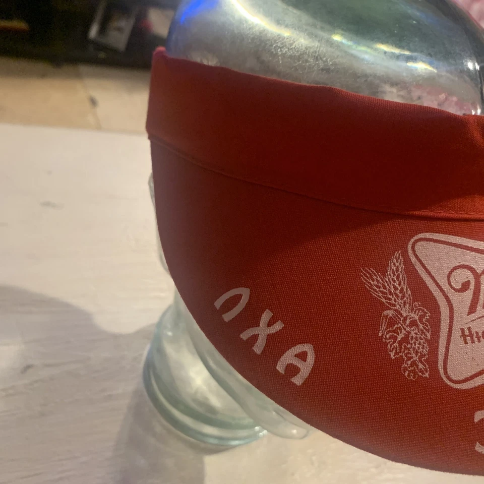 Sombrero visera de cerveza Miller High Life vintage años 70 fiesta fraternidad 1979 OSFA Foto 4 de 4