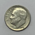 1955 S Roosevelt Silver Dime San Francisco Mint Estate Coin You Grade 2of4