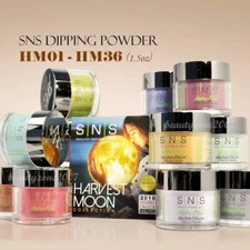SNS Nail Dipping Powder Harvest Moon Collection 1.5oz (HM) *Choose any color*