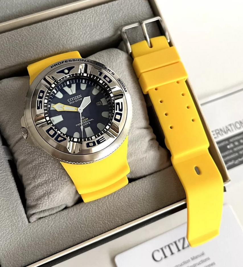 Citizen Promaster Dive Ecozilla Blue Dial Men's Watch BJ8058-06L