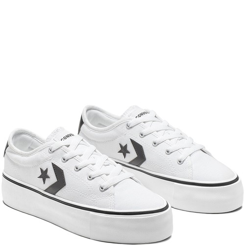 Converse Estrella Replay plataforma Low Top Con Cordones Zapatillas para  mujer UK 6.5 | eBay