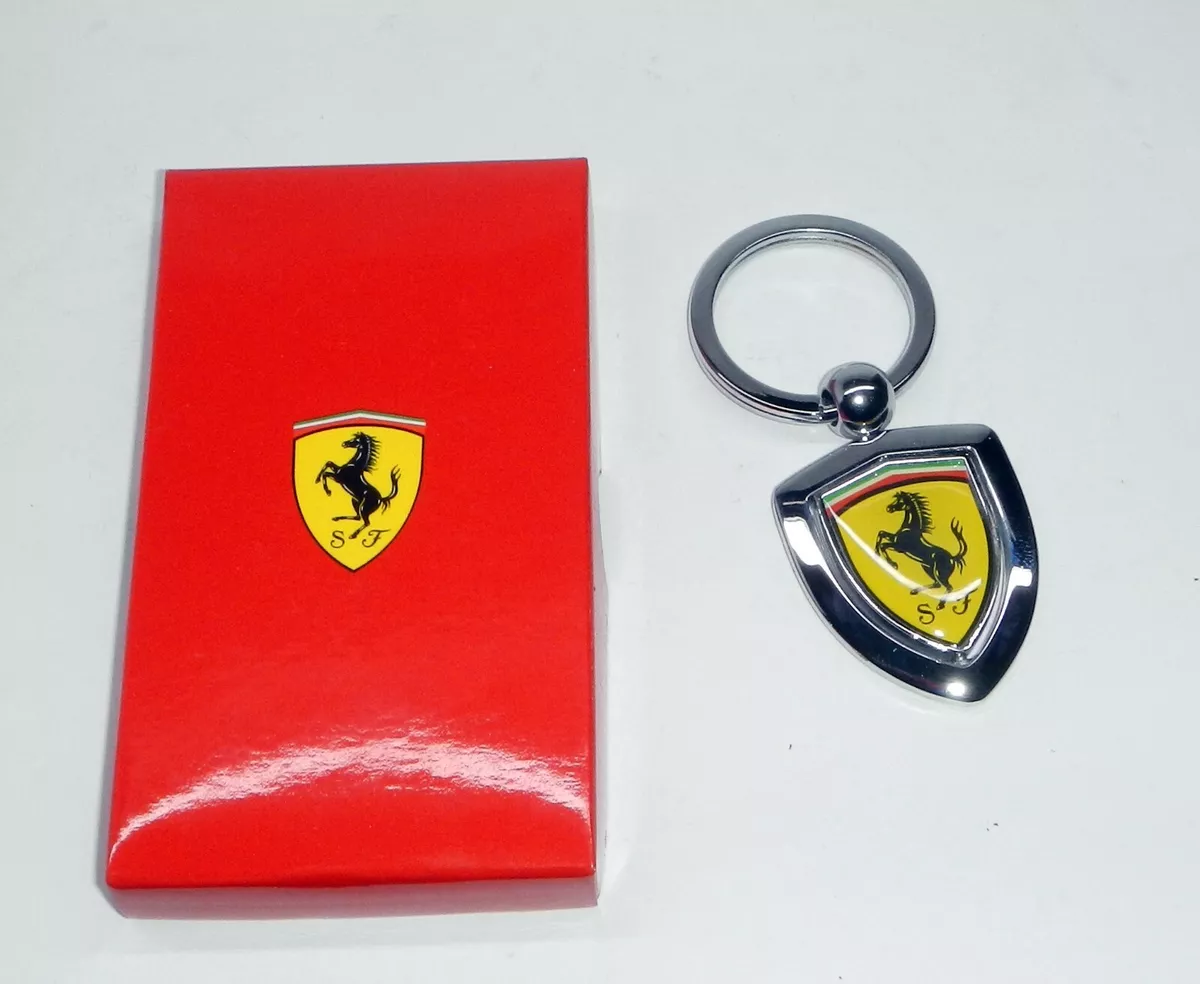 Portachiavi Ferrari Originale Made Licenza Di Ferrari Spa Acciaio