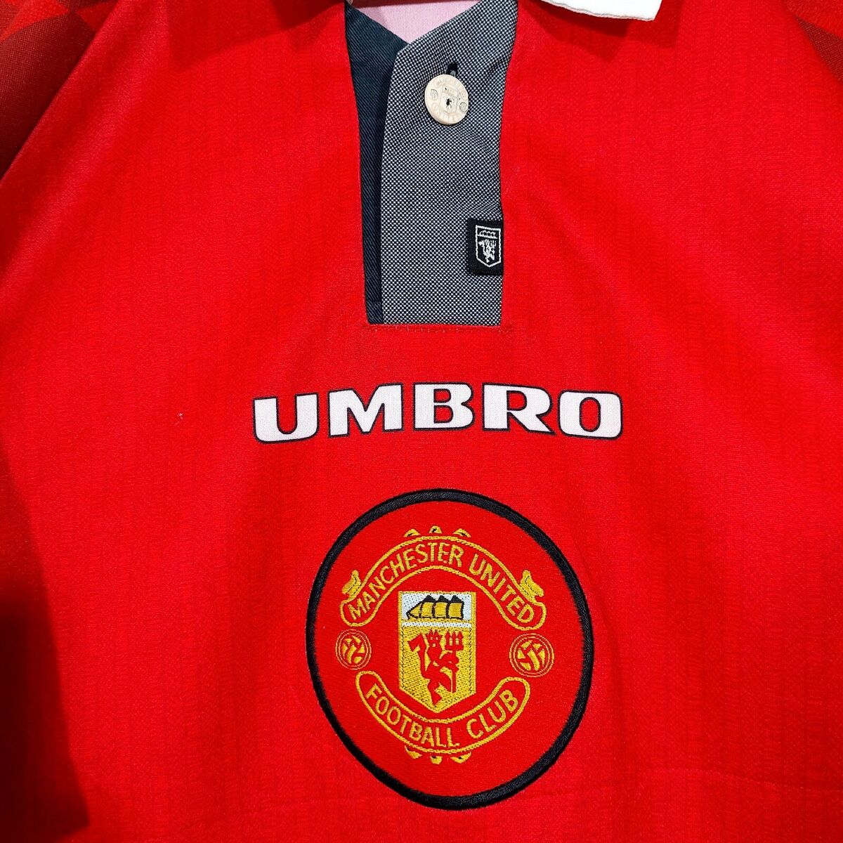 Vintage Umbro Manchester United Shirt 1996/98 MAN UTD Home Vintage Umbro Manchester United Shirt 1996/98 MAN UTD Home