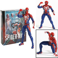NEW SHF Spiderman PS4 Advanced Suit PVC Action Figure Collectible Model Toy Gift