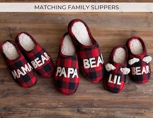 Matching outlet christmas slippers