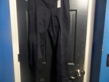 Lands' End Women's Petite Chino Straight Leg Dress Pants Tru Navy Size 4 NWT