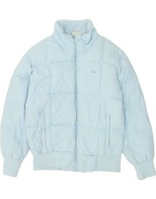 Asics Womens Padded Jacket Uk 18 Xl Blue Polyester Av45