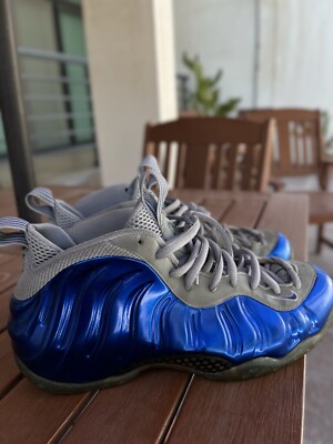 foamposite metallic blue