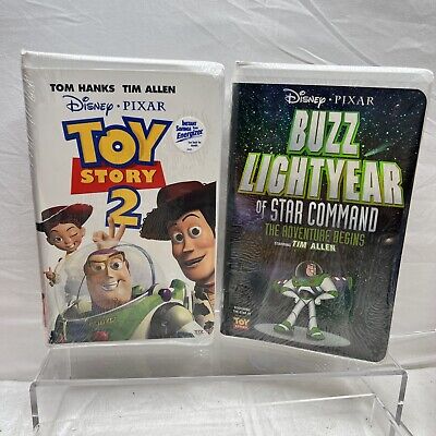 SEALED Vintage 90s Disney Pixar Toy Story 2 & Buzz LightYear SEALED Vintage 90s Disney Pixar Toy Story 2 & Buzz LightYear