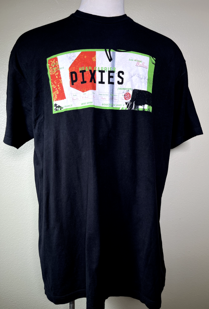 Pixies Rock Band North American 2017 Concert Tour Tultex T-Shirt Men's XXL  NWOT