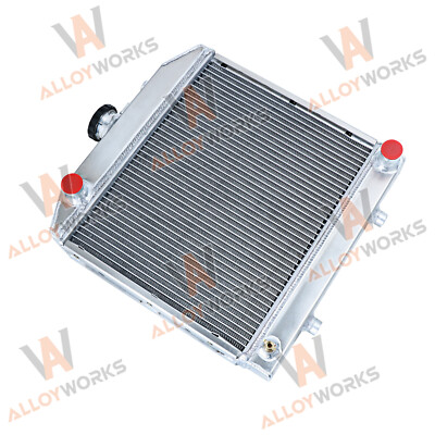 ASI Performance 2-Row Aluminum Radiator For Ford New Holland Compact Tractors 1500-1900