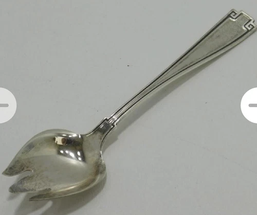 Etruscan By Gorham Sterling Silver Ice Cream Fork Original 5 1/4" No Monograms