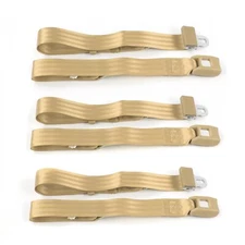  Pickup Truck 1981 - 1993  Standard 2pt Tan Lap Bench Seat Belt Kit - 3 Belts 
