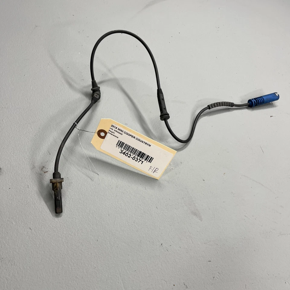 Sensor de velocidad de rueda delantero derecho o izquierdo MINI COOPER COUNTRYMAN ABS 2011-2016 FABRICANTE DE EQUIPOS ORIGINALES Foto 2 de 4