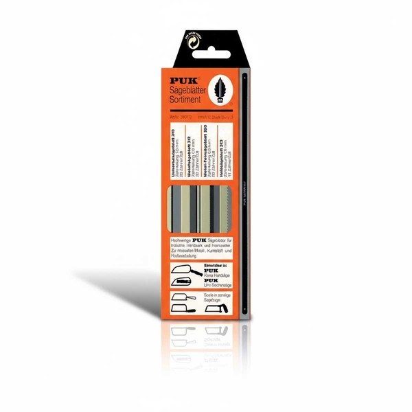 Puk SäGebläTter Set 150Mm 12 StüCk FüR Holz & Metall HandsäGe Made Germany-image