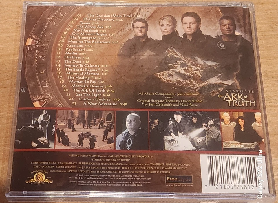 ARK OF TRUTH CD RARE - Joel Goldsmith - Soundtrack Score CD - Like New Foto 2 de 4