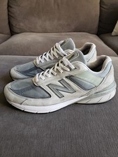 Size 13 - New Balance 990v5 Mens Gray Running Shoes Sneakers M990GL5 Made In USA
