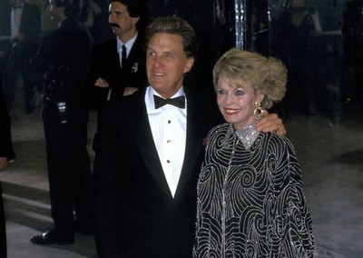 Robert Stack & Rosemarie Stack at AFI Life Achievement Award - 1987 Old Photo