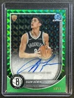 EGOR DEMIN 2025-26 BOWMAN U CHROME GREEN GEOMETRIC REFRACTOR AUTO RC 98/99