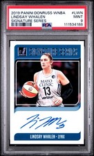 2019 Panini Donruss Wnba Lindsay Whalen Signature Series AUTO PSA 9