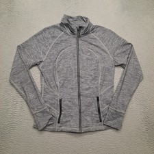 Lululemon Define Jacket Women Size 4 Grey Full Zip Luon Stretch Slim Fit Pockets