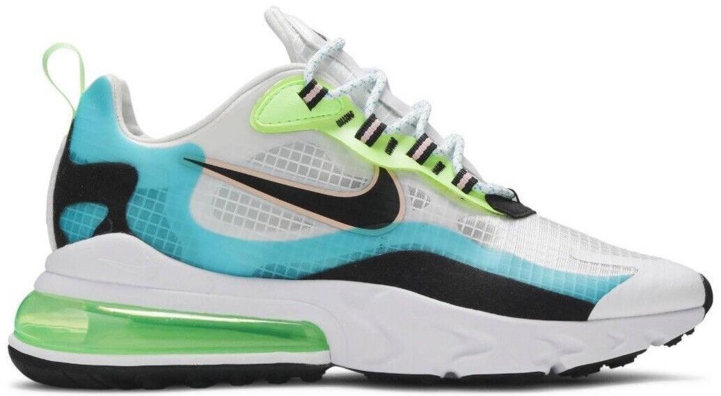 Nike Air Max 270 React Spirit Teal Oracle Aqua Mens 8.5 CT1265-300 Nike Air Max 270 React SE Men main image 4