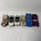 VINTAGE 1969 1970 1973 RED LINE HOT WHEELS SIZZLERS LOT OF 6 AUTHENTIC