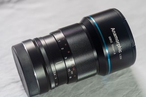 SIRUI 50mm f/1.8 APS-C Anamorphic Lens - Black [Sony E-Mount]