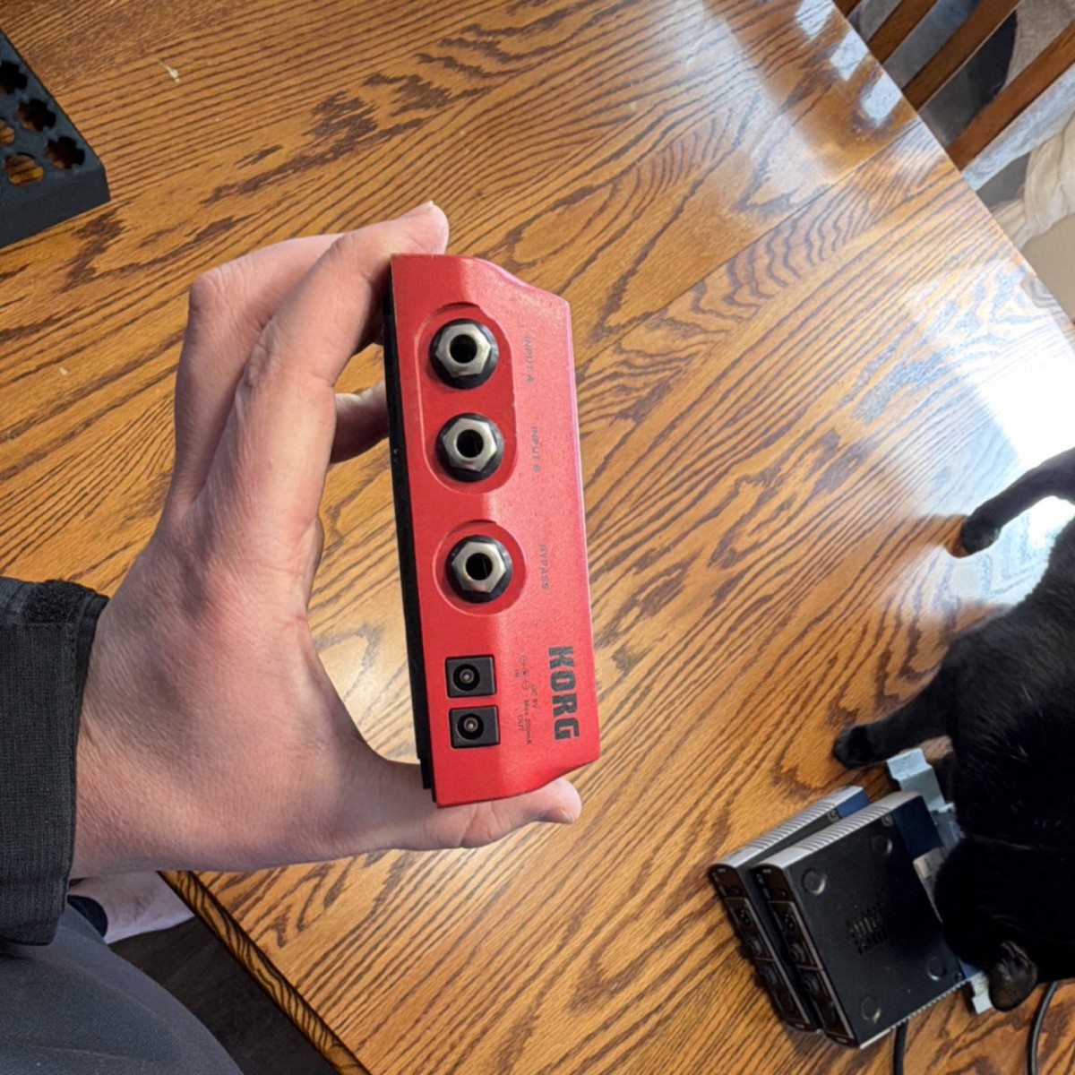 Korg Pandora Stomp Digital Multi-Effects Processor Pedal Red